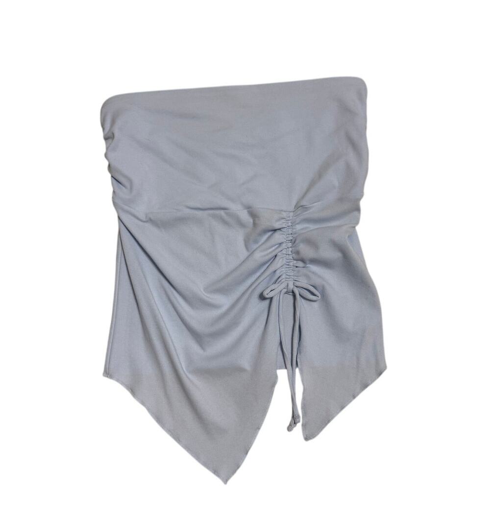 Wild Fable Strapless Y2k Light Blue Women's Top Size Large NWT
